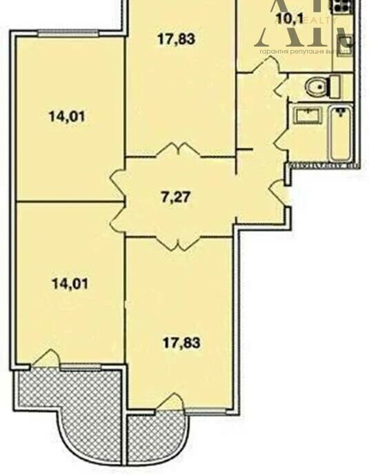 квартира г Москва метро Ховрино ул Дыбенко 26к/1 фото 25