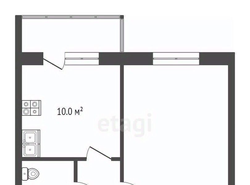 квартира г Коломна ул Дзержинского 10 Окский фото 2