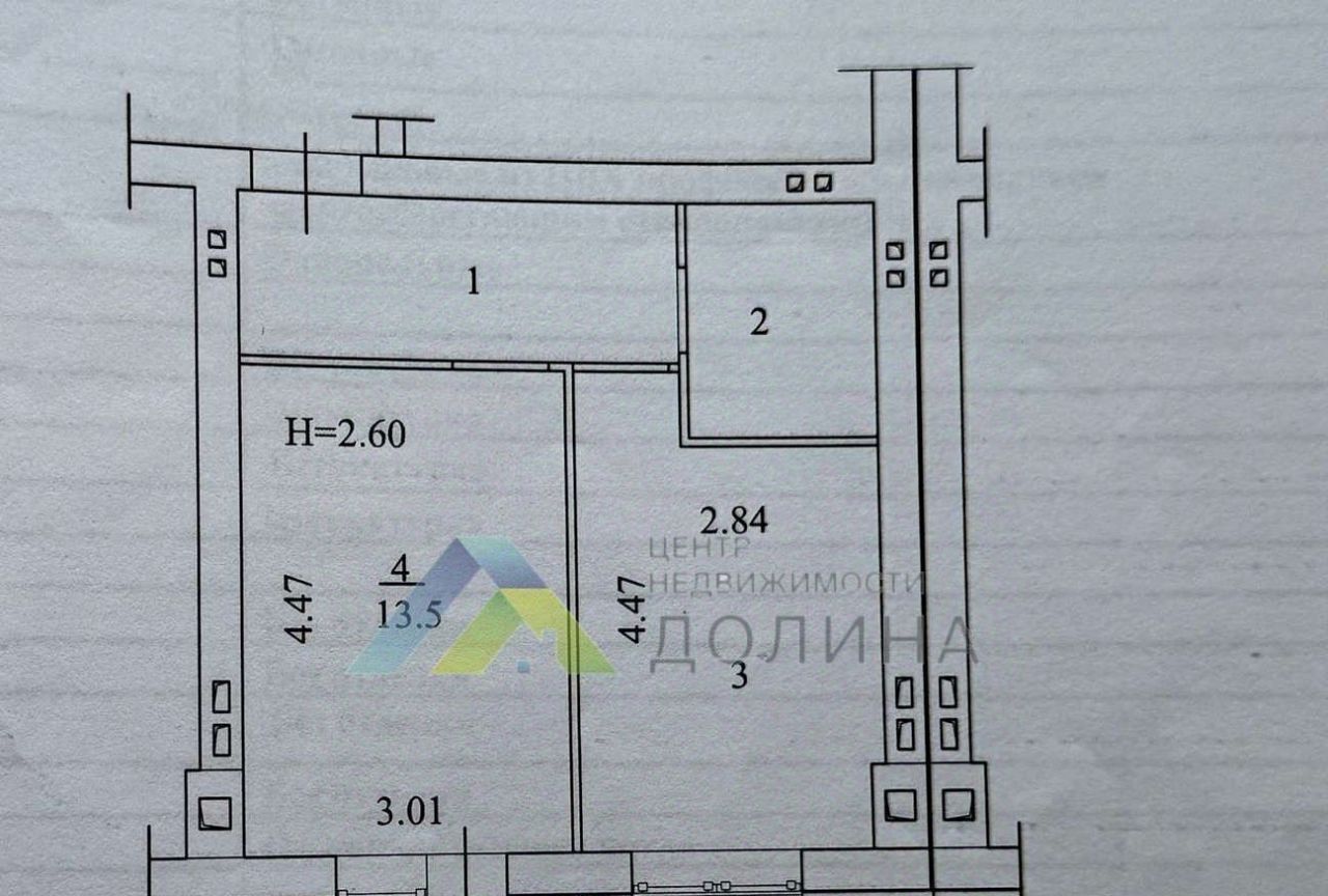 квартира г Волгоград р-н Советский ул. Добрушина, 41 фото 23