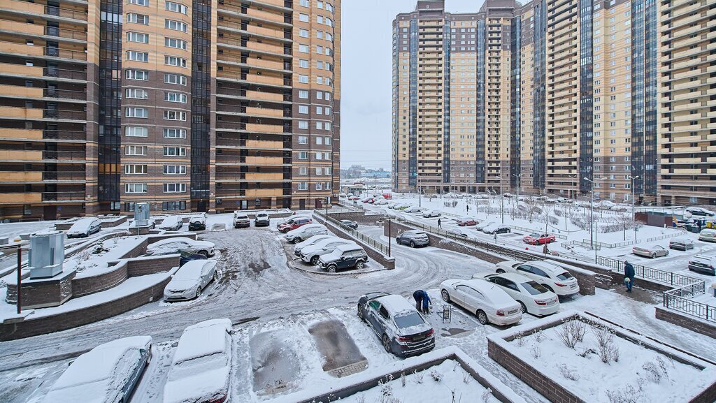 квартира г Санкт-Петербург п Парголово ул Заречная 45к/1 метро Парнас фото 16