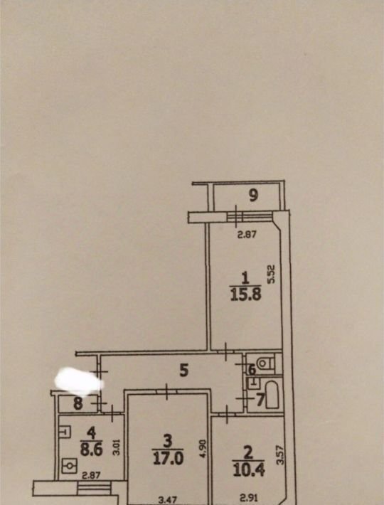 квартира городской округ Красногорск п Нахабино ул Институтская 8а Аникеевка фото 2