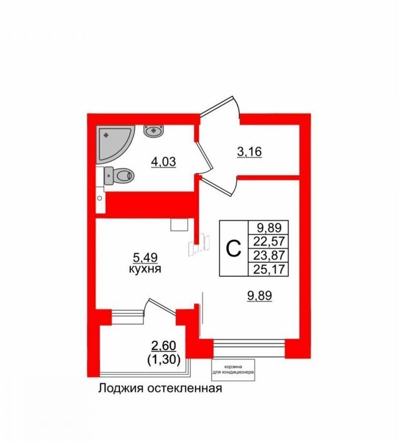 квартира р-н Светлогорский г Светлогорск проезд Майский 11 ЖК «Lake City» ЖК «LakeCity» Лэйк Сити фото 2