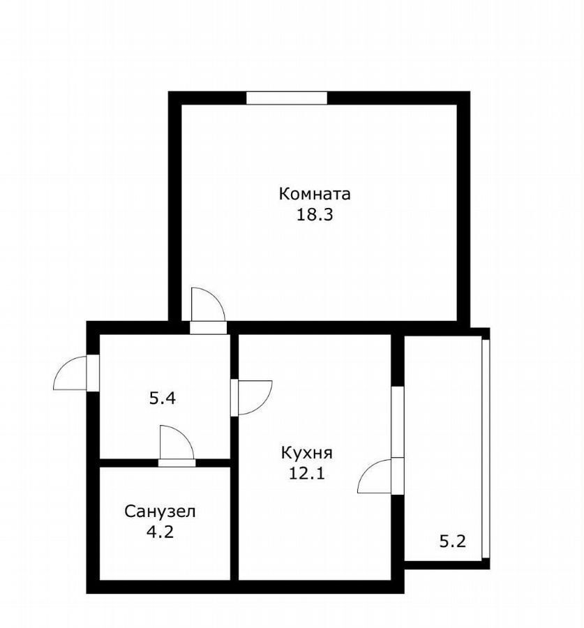 квартира г Краснодар п Российский ул им. Бигдая 15 р-н Прикубанский фото 16