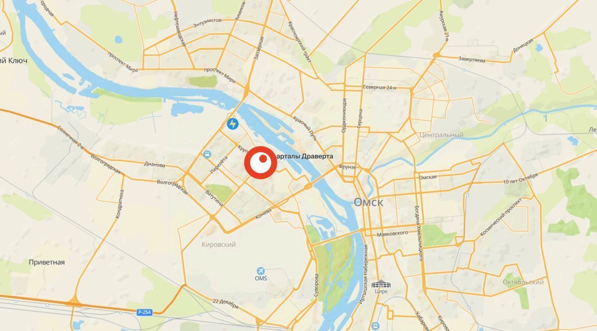 квартира г Омск р-н Кировский ул. Б. Г. Шаронова, 9 фото 3