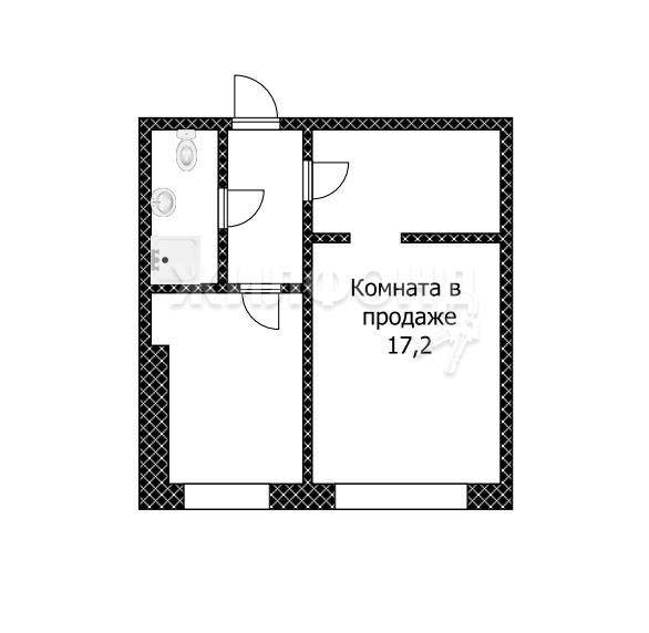 комната г Барнаул ул Георгия Исакова 163а фото 9