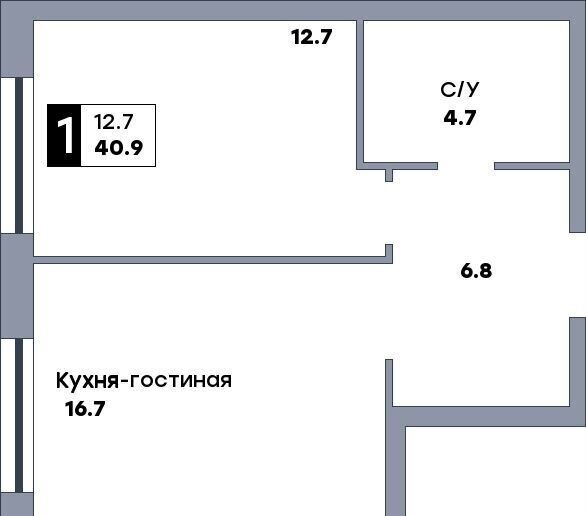 квартира г Самара р-н Промышленный ул. Солнечная/Губанова, стр. 4 фото 1