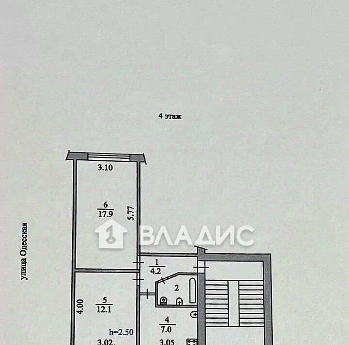 квартира г Пенза р-н Октябрьский ул Одесская 10 фото 2