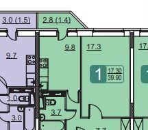 квартира городской округ Красногорск п Нахабино ул Панфилова 29 г. о. Красногорск, Нахабино фото 2