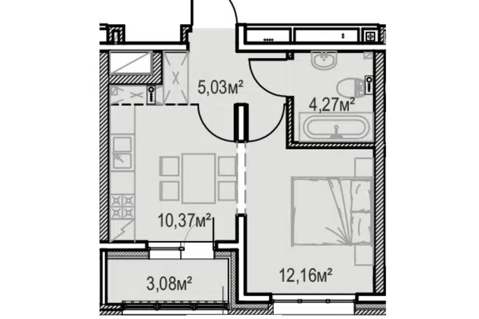 квартира г Иркутск ул Мира 32 Иркутск, муниципальное образование фото 2