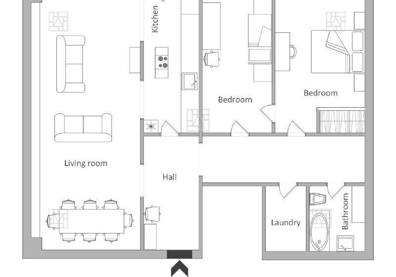 квартира г Москва метро Щукинская ул Авиационная 79к/1 фото 25