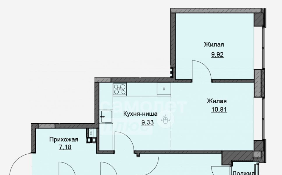 квартира г Ижевск р-н Индустриальный ул Чехова 46 фото 2