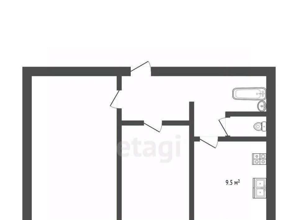 квартира г Москва метро Новохохловская ул Саратовская 3к/2 фото 2