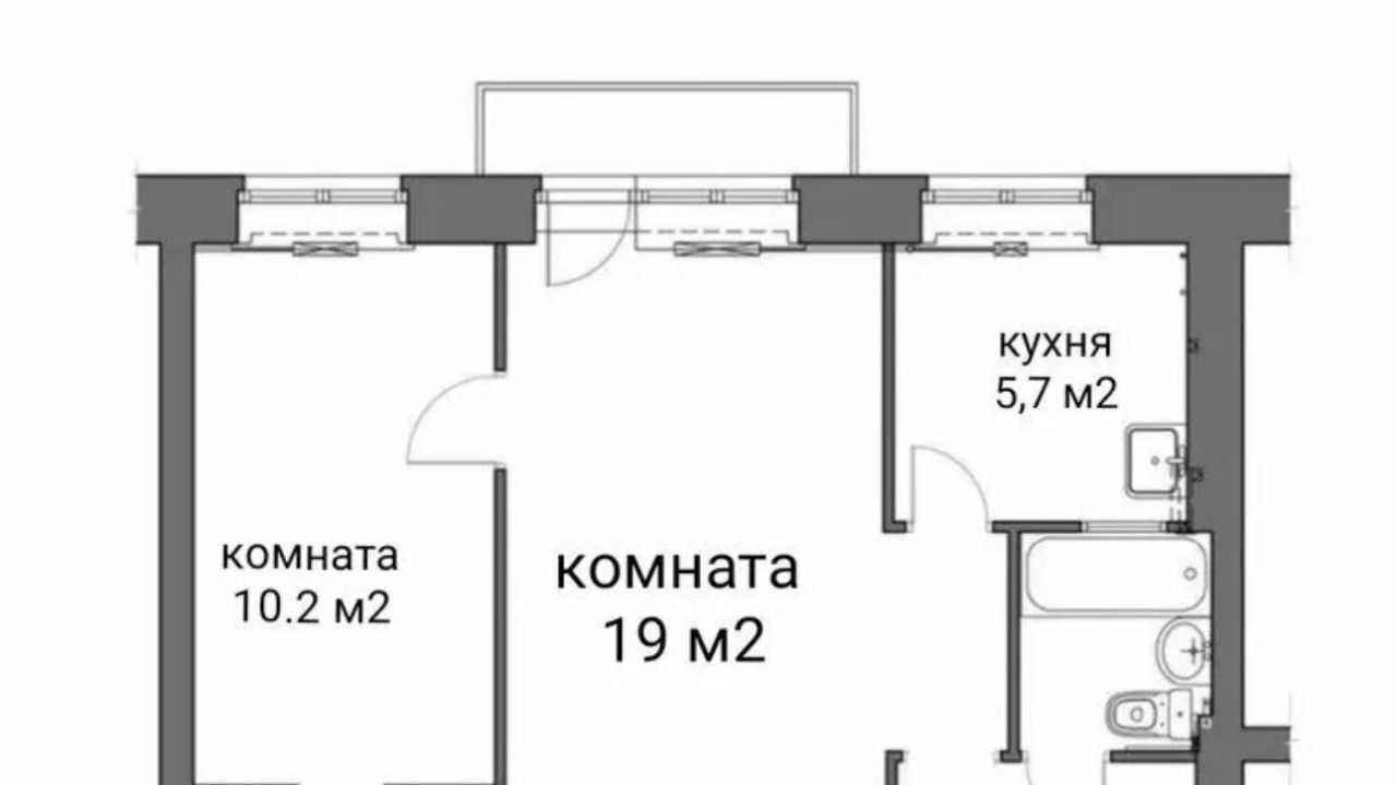 квартира г Москва Давыдково ш Аминьевское 30 фото 12