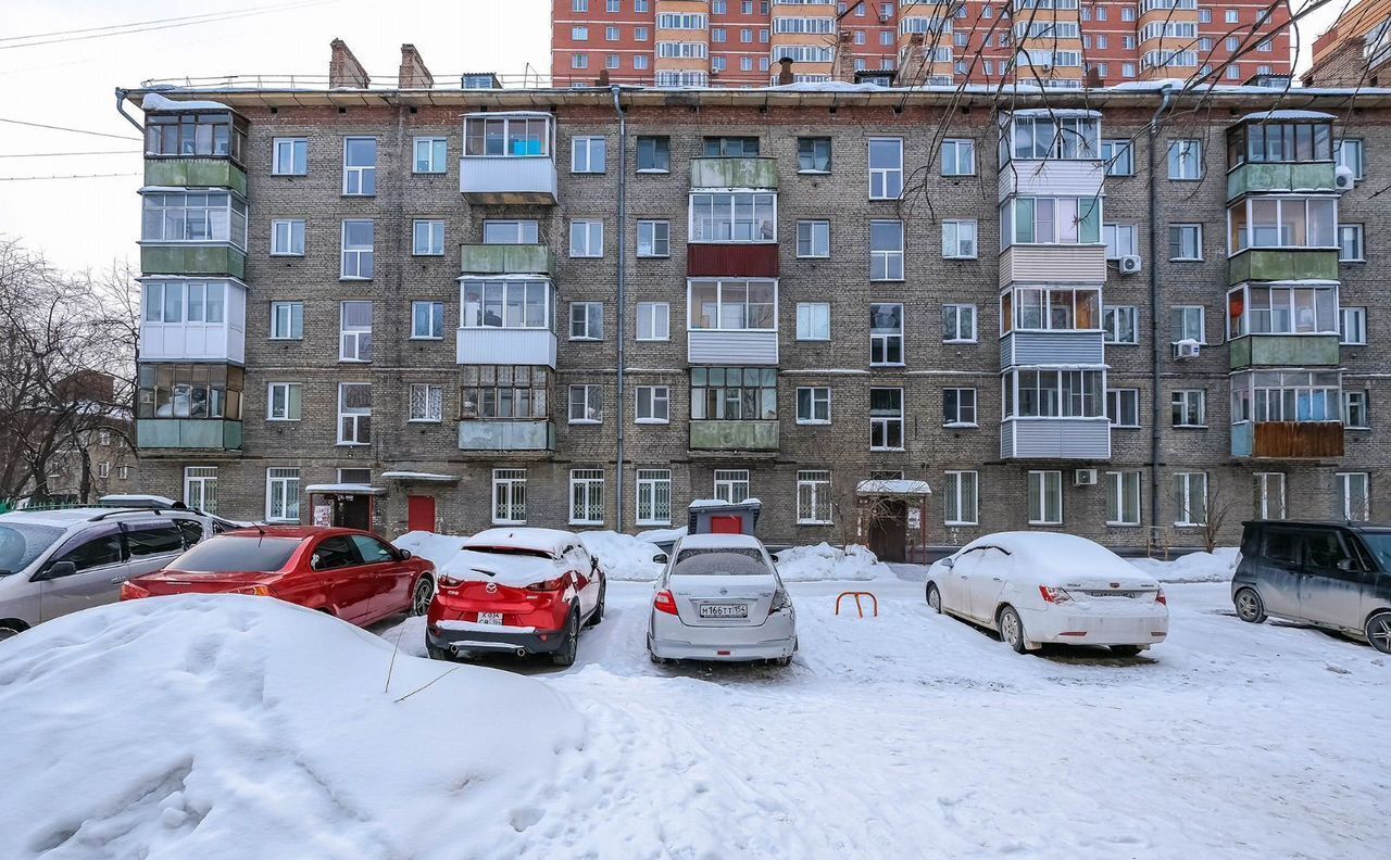 квартира г Новосибирск Заельцовская ул 2-я Союза Молодежи 27а фото 31