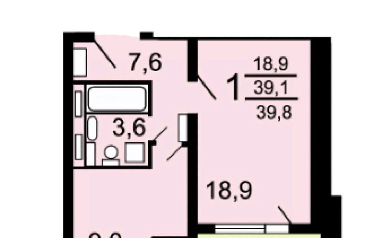 квартира г Москва метро Домодедовская ул Генерала Белова 28к/1 фото 10