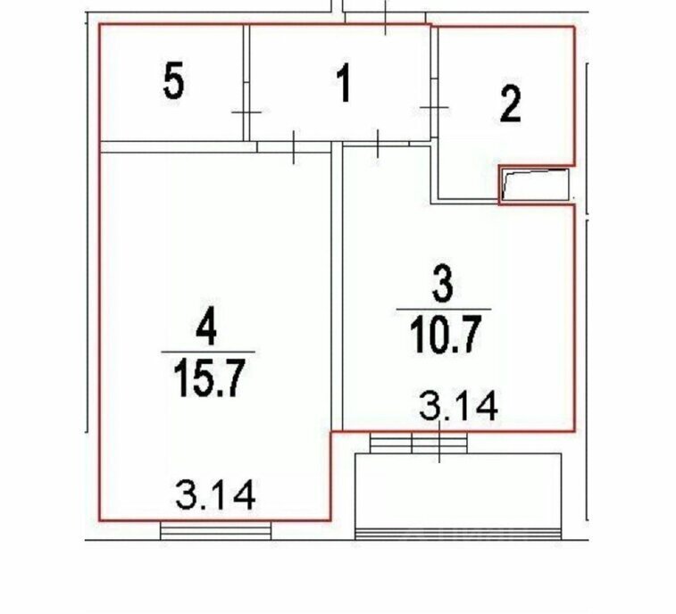 квартира г Москва метро Солнцево ул Юлиана Семёнова 8к/1 фото 13