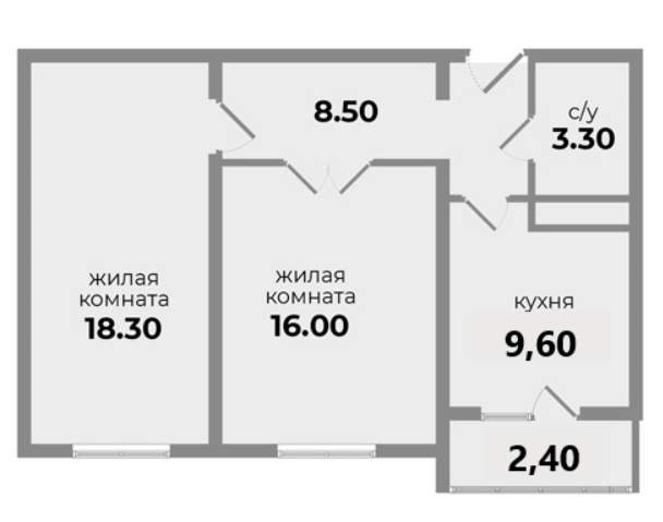 квартира р-н Шпаковский г Михайловск ул Прекрасная 15 фото 1