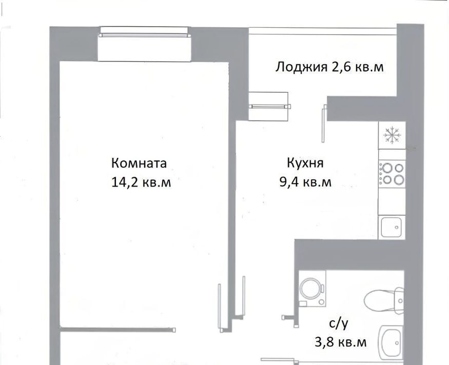 квартира городской округ Ленинский д Мисайлово Домодедовская, ул. Загородная, 7, Ленинский городской округ фото 29