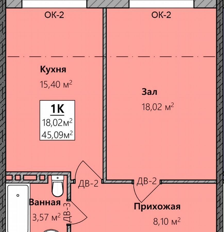 квартира г Махачкала р-н Кировский Благородная ул., 13 фото 2