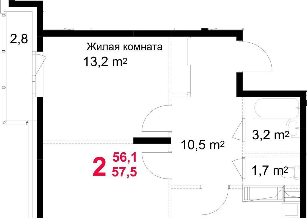 квартира г Подольск микрорайон Красная Горка ул Садовая 14 фото 1