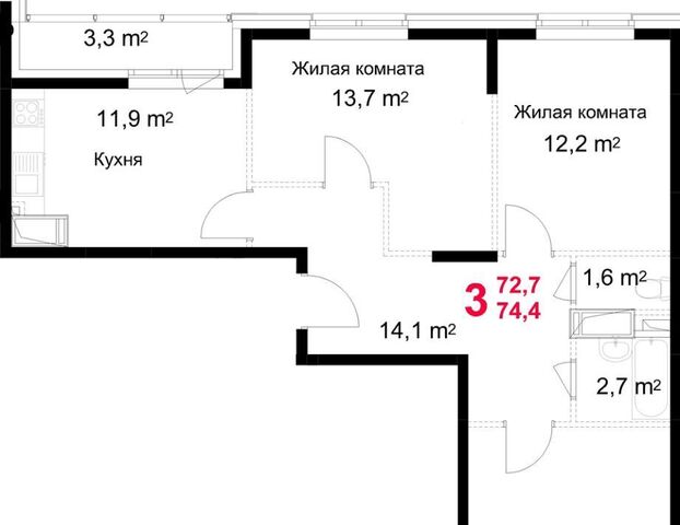 микрорайон Красная Горка ул Садовая 14 фото