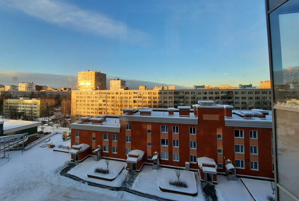 квартира г Санкт-Петербург метро Проспект Просвещения ул Кустодиева 7к/1 фото 10