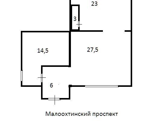 свободного назначения г Санкт-Петербург метро Новочеркасская пр-кт Малоохтинский 84 фото 3