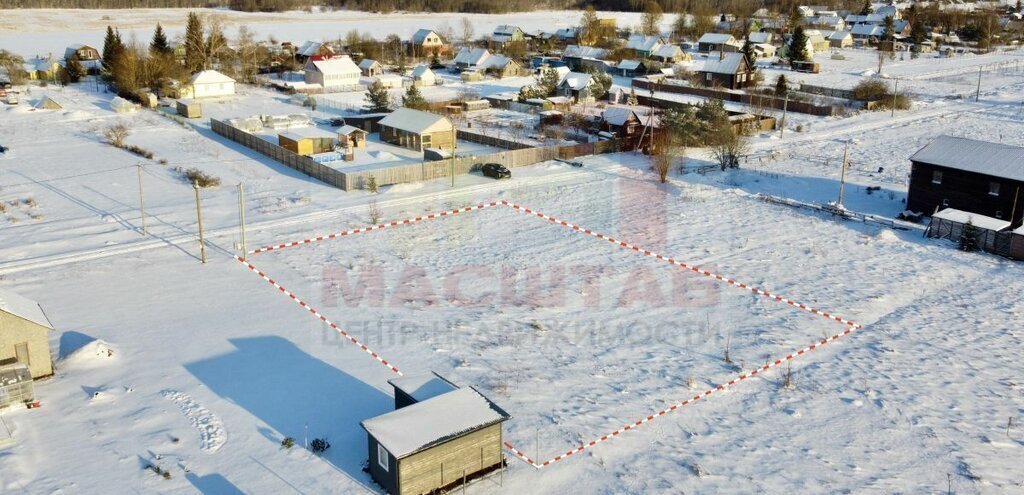 земля р-н Волосовский д Большое Кикерино ул Полевая фото 3