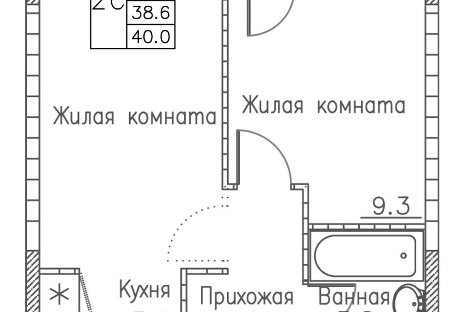 квартира г Владивосток Владивостокский городской округ, Жилой комплекс Гринхилс фото 1