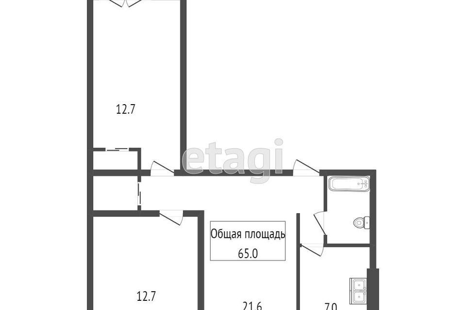 квартира г Новосибирск ул Связистов 5 Новосибирск городской округ фото 8