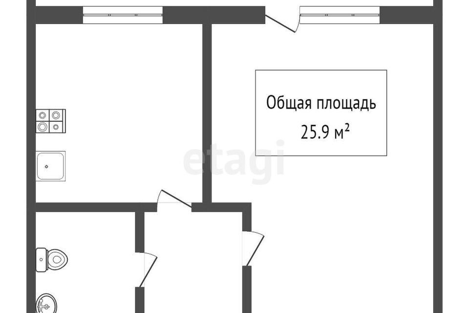 квартира г Новосибирск ул Трудовая 25/1 Новосибирск городской округ фото 8