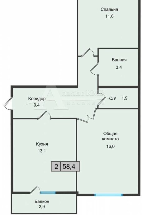 квартира г Железноводск ул Октябрьская 96 фото 2