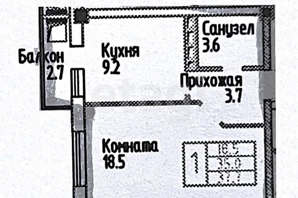 квартира г Ставрополь р-н Октябрьский ул Таманская 1 Ставрополь городской округ фото 6