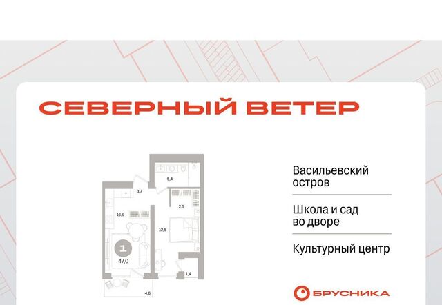 метро Василеостровская Северный Ветер жилой комплекс фото