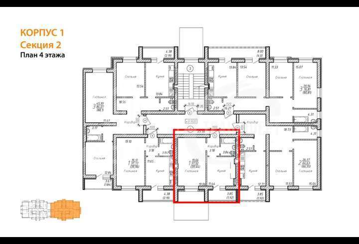 квартира р-н Новоусманский с Александровка фото 4