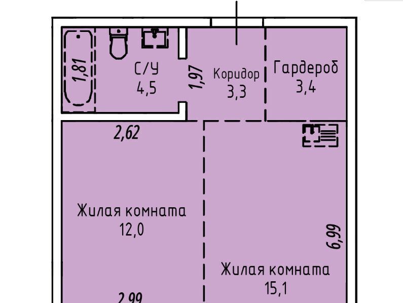 квартира г Иркутск р-н Правобережный ул Култукская 16 Правобережный административный округ фото 3