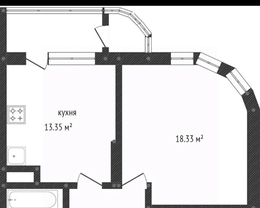 квартира г Сургут ул Мелик-Карамова 4 23А фото 9