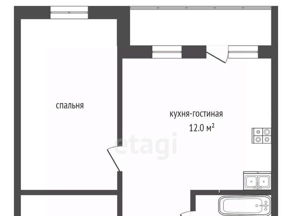 квартира г Ростов-на-Дону р-н Кировский ул Малюгиной 220/84 фото 2