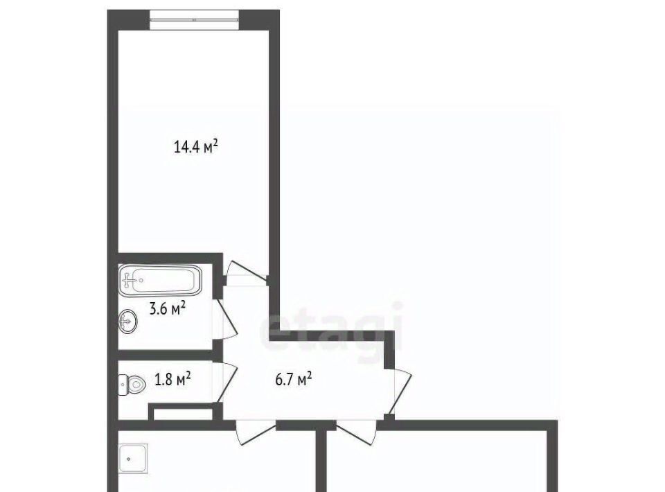 квартира г Краснодар р-н Прикубанский ул Героев-Разведчиков 6к/2 фото 29