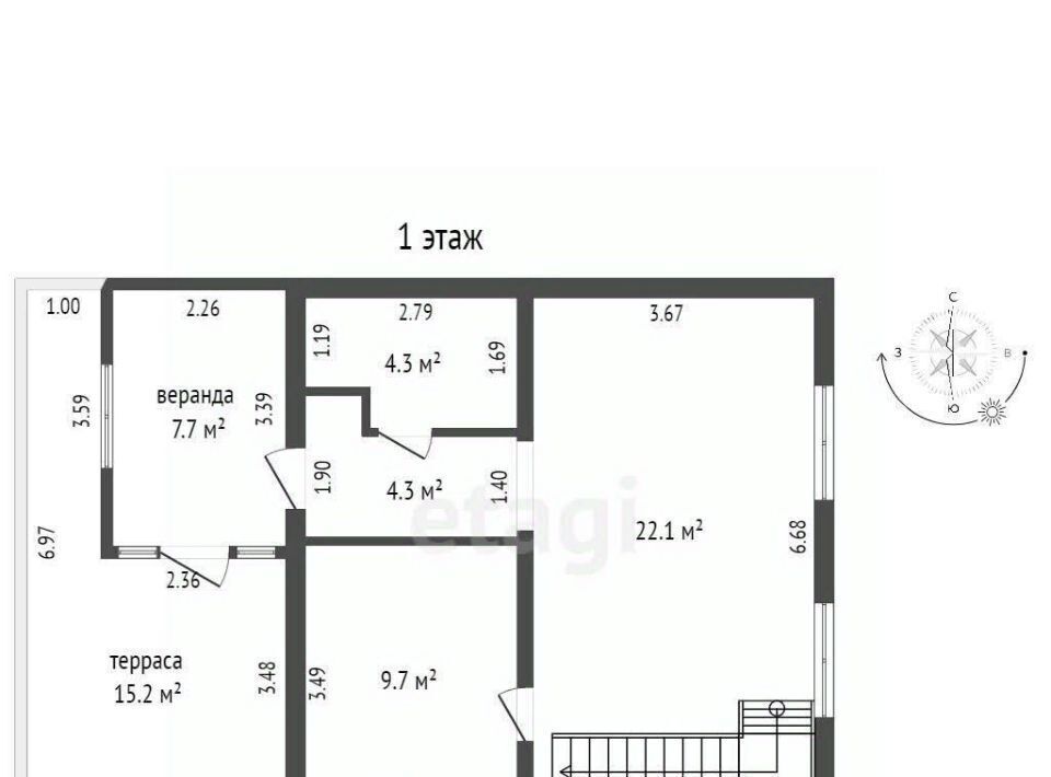 дом г Якутск снт Птицевод-3 садово-огороднический потребительский кооператив фото 40