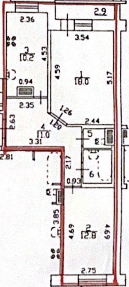 квартира г Санкт-Петербург р-н Невский пр-кт Российский 8 Ленинградская область фото 1