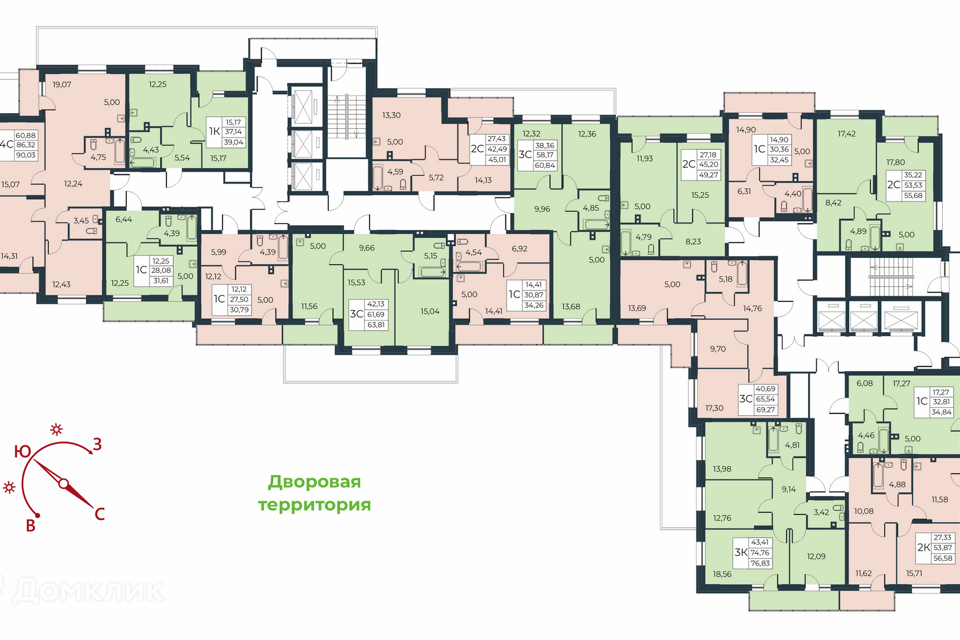 квартира г Новосибирск ул Гоголя 222 городской округ Новосибирск фото 4