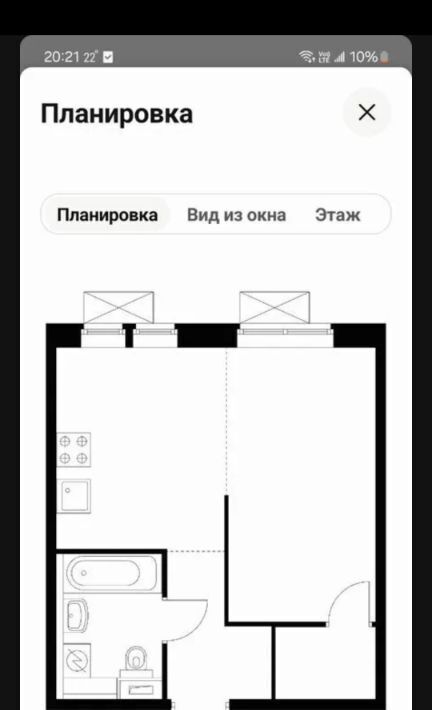 квартира г Зеленоград пер Георгиевский 27к/1 Зеленоград — Крюково фото 10