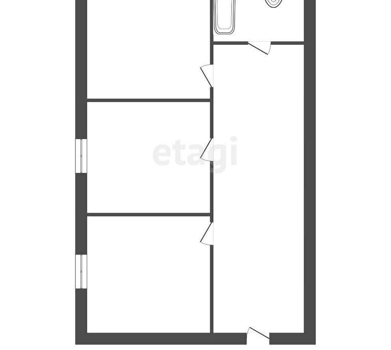 квартира г Троицк посёлок Кирзавода улица имени Т. Д. Дерибаса, 14 фото 10