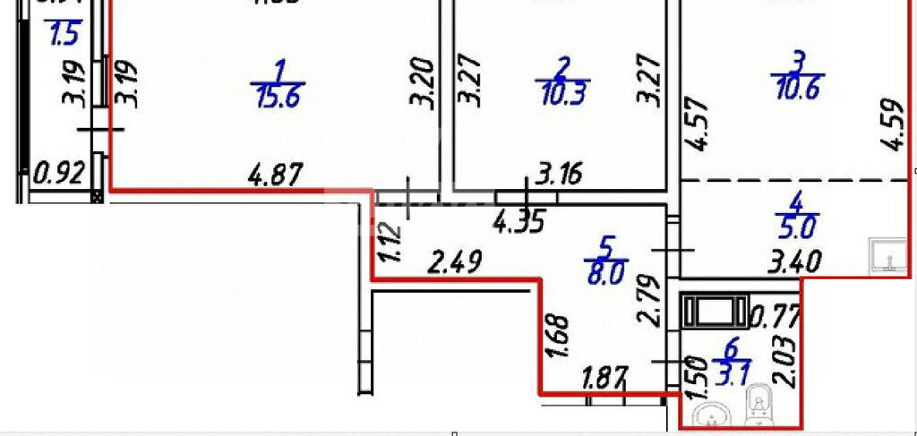 квартира г Екатеринбург р-н Кировский Уральская ул Советская 62б фото 18