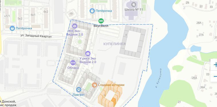 торговое помещение городской округ Ленинский д Сапроново мкр Купелинка ул Центральная 3 фото 2