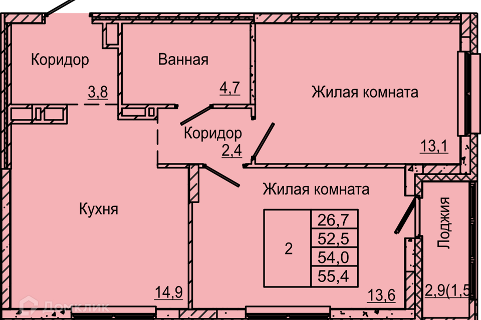 квартира г Пермь р-н Индустриальный Пермь городской округ, Красных Командиров, 6 фото 1