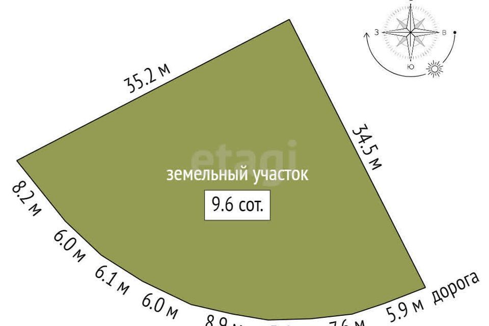 земля р-н Всеволожский д Скотное ул Аволовская фото 5