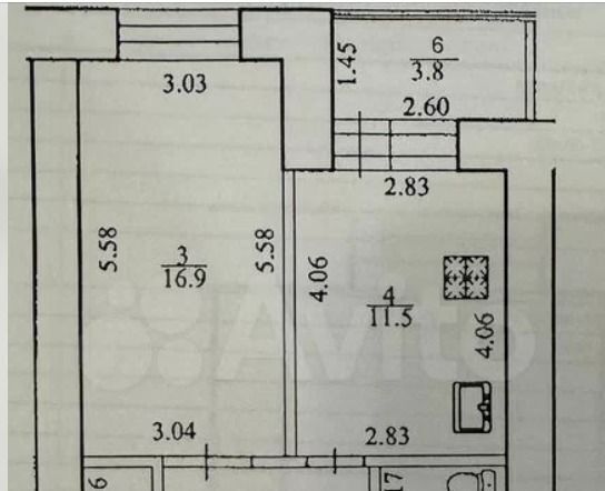 квартира г Уфа р-н Октябрьский ул Баязита Бикбая 44 фото 6