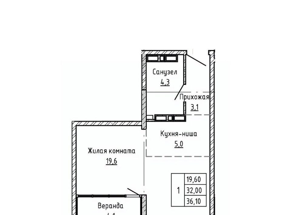 квартира г Владивосток р-н Первореченский ул Днепровская 25к/5 фото 1